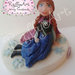 Cake topper Frozen Anna