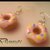 orecchini ciambelle donuts