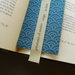 Segnalibro handmade in tessuto giapponese seigaiha – haiku