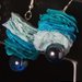 "BLUE" collana, bijoux handmade