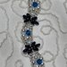 Bracciale con perle bianche, twin beads, bicono Swarovski