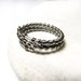 Anello in acciaio inossidabile per uomo, anello unisex, gioiello uomo, gioiello donna - Stainless Steel ring V