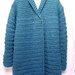 Giacca cappotto a maglia in lana (art.52)