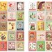 Mix 80 francobolli - Postage