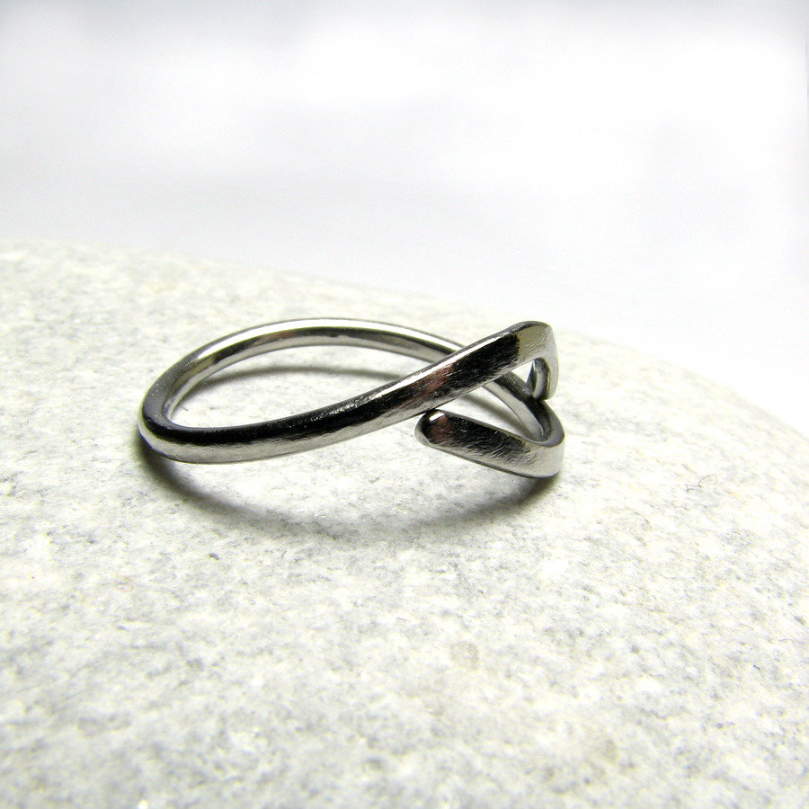 PAMTIER Uomini Donne Anello In Acciaio Inossidabile A Maglie - Foto 7