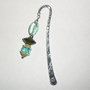 Segnalibro con perle in vetro di Murano lavorato a mano - charms beads glass