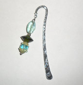 Segnalibro con perle in vetro di Murano lavorato a mano - charms beads glass