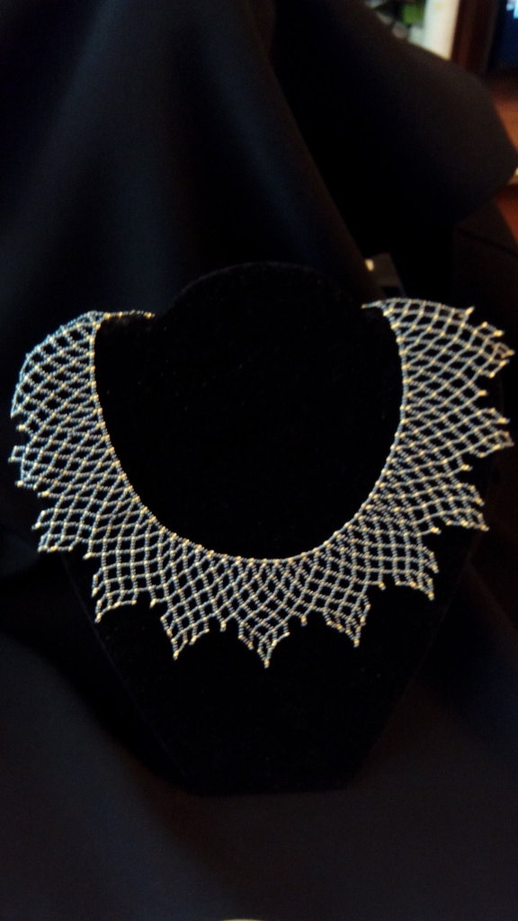 Collana a catena piatta con maglie chunky | Gioielli boho in