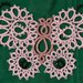 CHIACCHIERINO - TATTING - FRIVOLITE' - FARFALLA