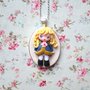 collana cammeo manga lady oscar-manga necklace 