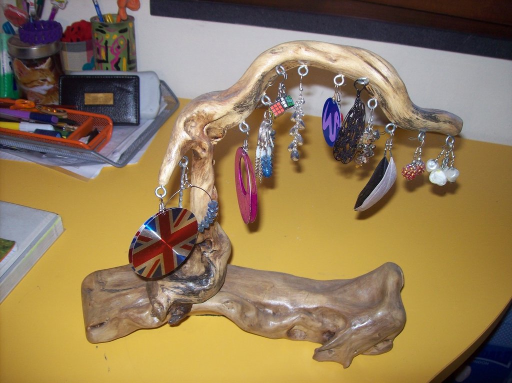 Orecchini A Catena Per Auricolari Anti-Smarrimento - Donna, Design Alla Moda, Oro - Foto 5