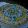 alzatina indian style ceramica deruta