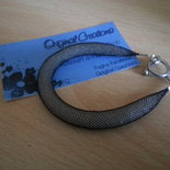 Bracciale Nero Con Cristalli E Perline - Gioielli - Bracciali E C - Foto 3