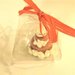 MINI WEDDING CAKE - torta nuziale segnaposto bomboniera matrimonio FIMO - MODELLO  "  ELIZABETH   " 