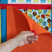Pannello decorativo per bambini  misura lettino cm 110 x 140 " Giochiamo a Memory! "