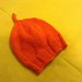Cappellino neonato " arancio "