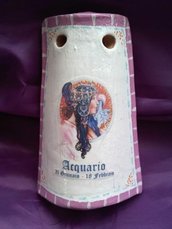 Tegolina "Acquario" segni zodiacali