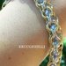 bracciale captive inverted round chainmaille