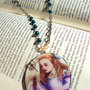 •collana Alice in Wonderland Vintage•