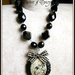 ALICE IN WONDERLAND COLLECTION-RUN ALICE  CAMMEO NECKLACE