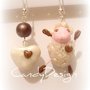 Orecchini sheep pearl