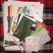 Kit Creativo Natalizio Calendario dell'Avvento e Cardmaking - Merry Christmas^^con 3 Biglietti Auguri già pronti!