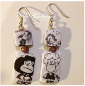 Orecchini pendenti Mafalda 