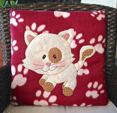 cuscino quillow gatto - un cuscino con dentro un plaid 
