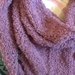 Sciarpa strangolino in lana bouclèe