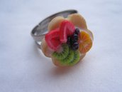 anello FRUTTA & colore IN FIMO