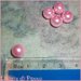 Perle rosa pastello perlato per creazioni