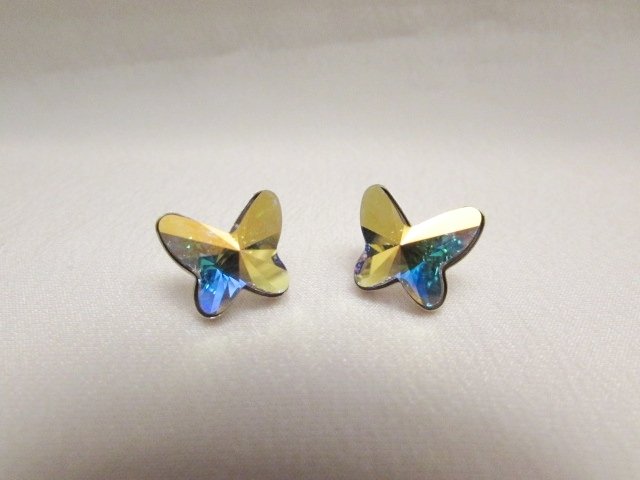 quot;Farfalle" - Parure in cristallo Swarovski ed argento 925 - Gioiell