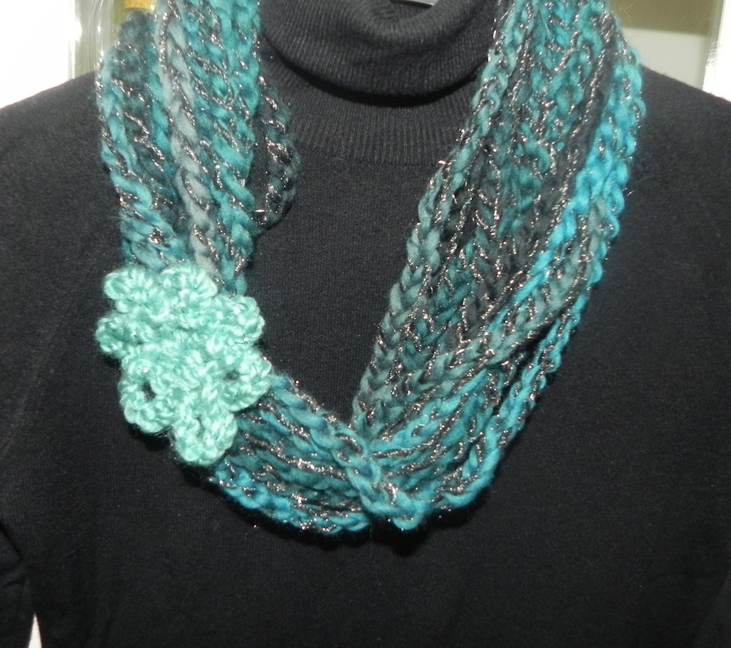 Collana Treasure Bay Fatta A Mano In Pietre Naturali, Perline A Rondella Da 8 Mm, Lunghezza 46 Cm, Con Nodi E Chiusura - 2