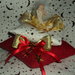 idea regalo utile Natale artigianale punta spilli rosso oro