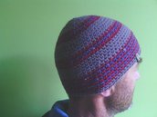 _cappello  uomo, donna  ragazza in lana, fatto a mano all'uncinetto C065