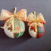 Palline di Natale in Patchwork (KIT CON 6)