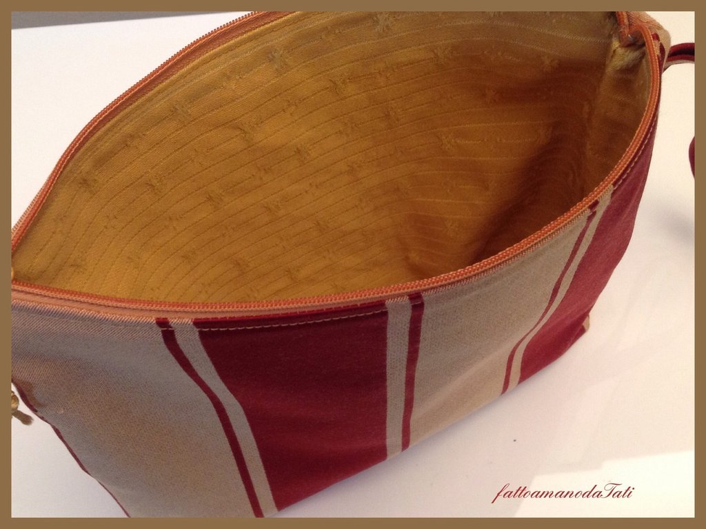 Pochette A Righe Ingrid