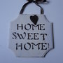 Targa Home Sweet Home Cioccolato