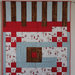 Trapunta patchwork per bambini misura lettino cm 108x127 "Cappuccetto, dove vai?"