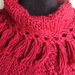 poncio giacca cappotto donna maglia lana