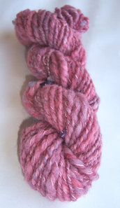 Filato artigianale lana Cheviot e pietre dure - 50 grammi