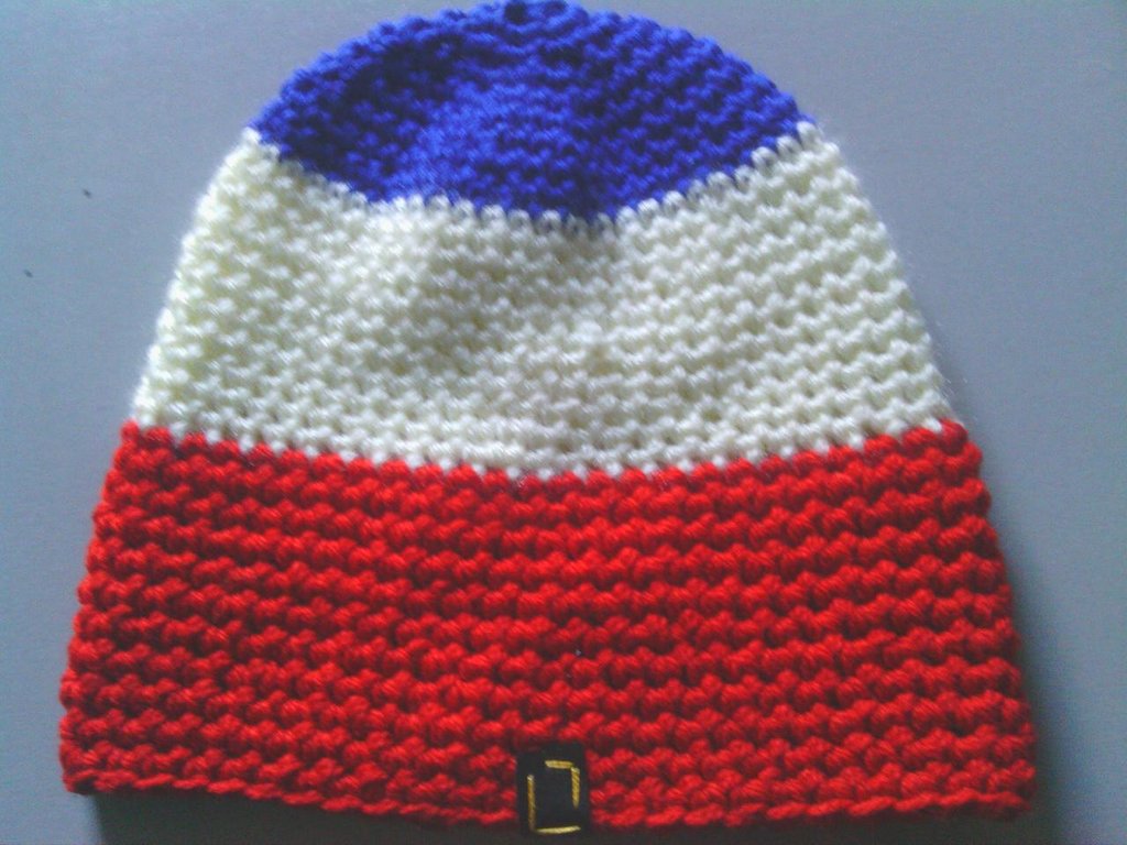 Berretto in Maglia con Risvolto