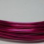 6 metri Filo Alluminio colore FUCSIA