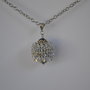 Collana sfera capriccio con cristalli Swarovski