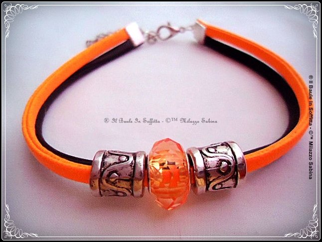 BRACCIALE UOMO IN ACCIAIO CON ANCORA - Foto 10