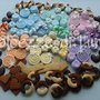 LOTTO STOCK DI 150 BISCOTTI CABOCHON IN FIMO PER DECORARE CORNICI,SEGNAPOSTO,PORTAFOTO