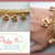 Bracciale Pastel Flowers & Gold - Beige