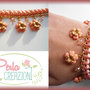 Bracciale Pastel Flowers & Gold - Aragosta