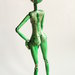 Bambola articolata BJD in ceramica Frog doll