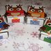 Scatoline decorate per Regali di Natale - Gufi Renne^^ - Scrapbooking&Packaging - Lotto (4pz)
